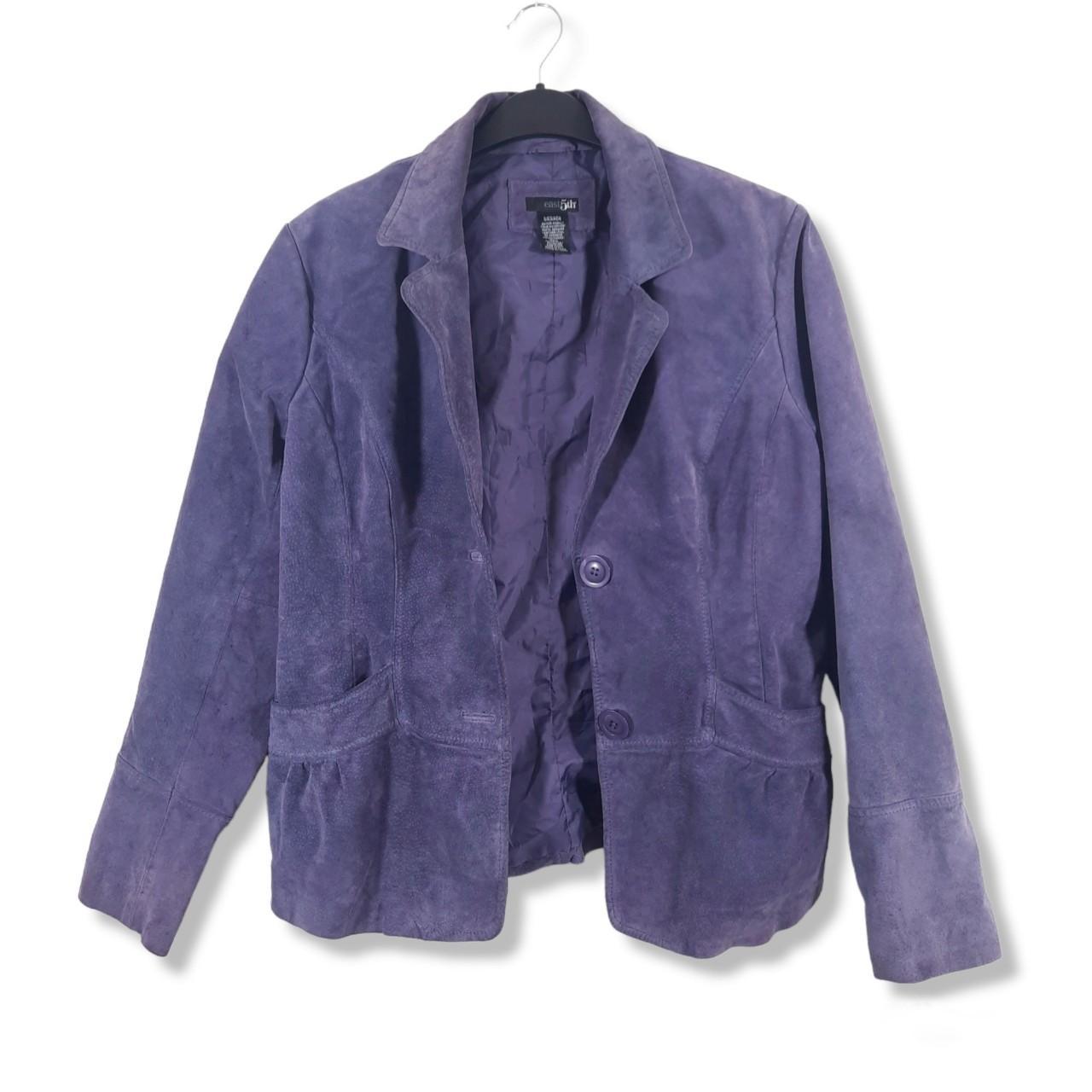 SOLD OUT | Purple Leather Jacket