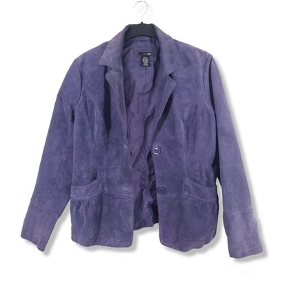 SOLD OUT | Purple Leather Jacket