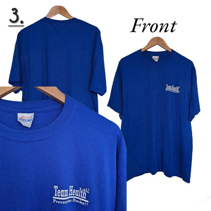 ×3 Blue T-shirts