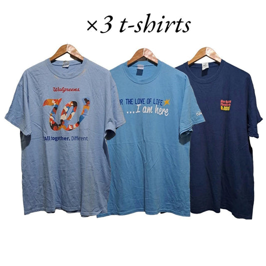 3 secondhand shirts