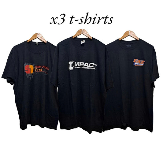 3 black t-shirts for the price of 1