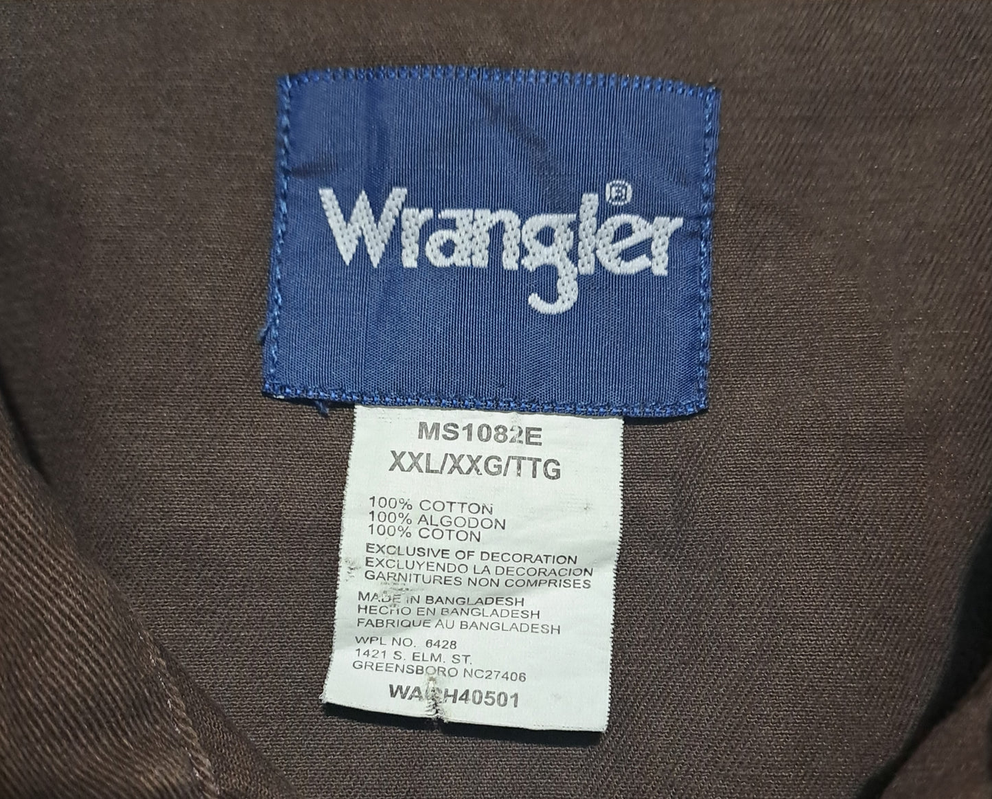 SOLD OUT | Long Sleeve Wrangler