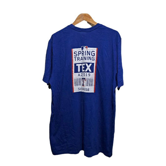 Blue shirt Texas Ranger  100% Cotton  XXL