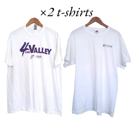 SOLD OUT | ×2 White T-shirts