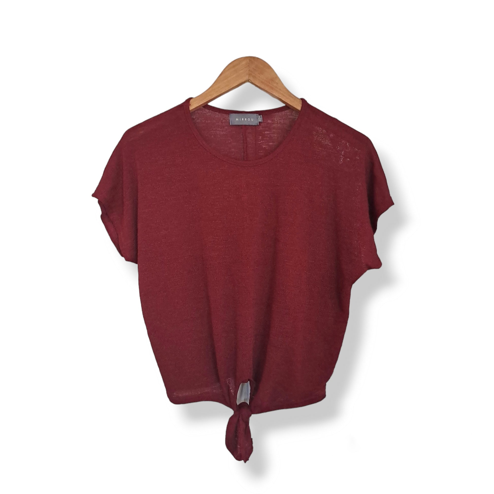 Burgundy Shirt