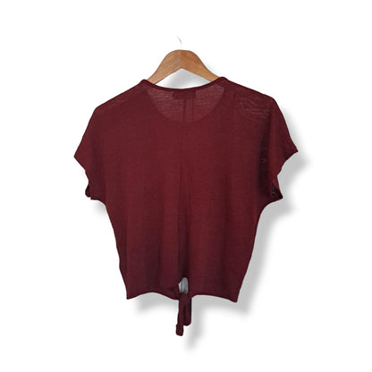 Burgundy Shirt