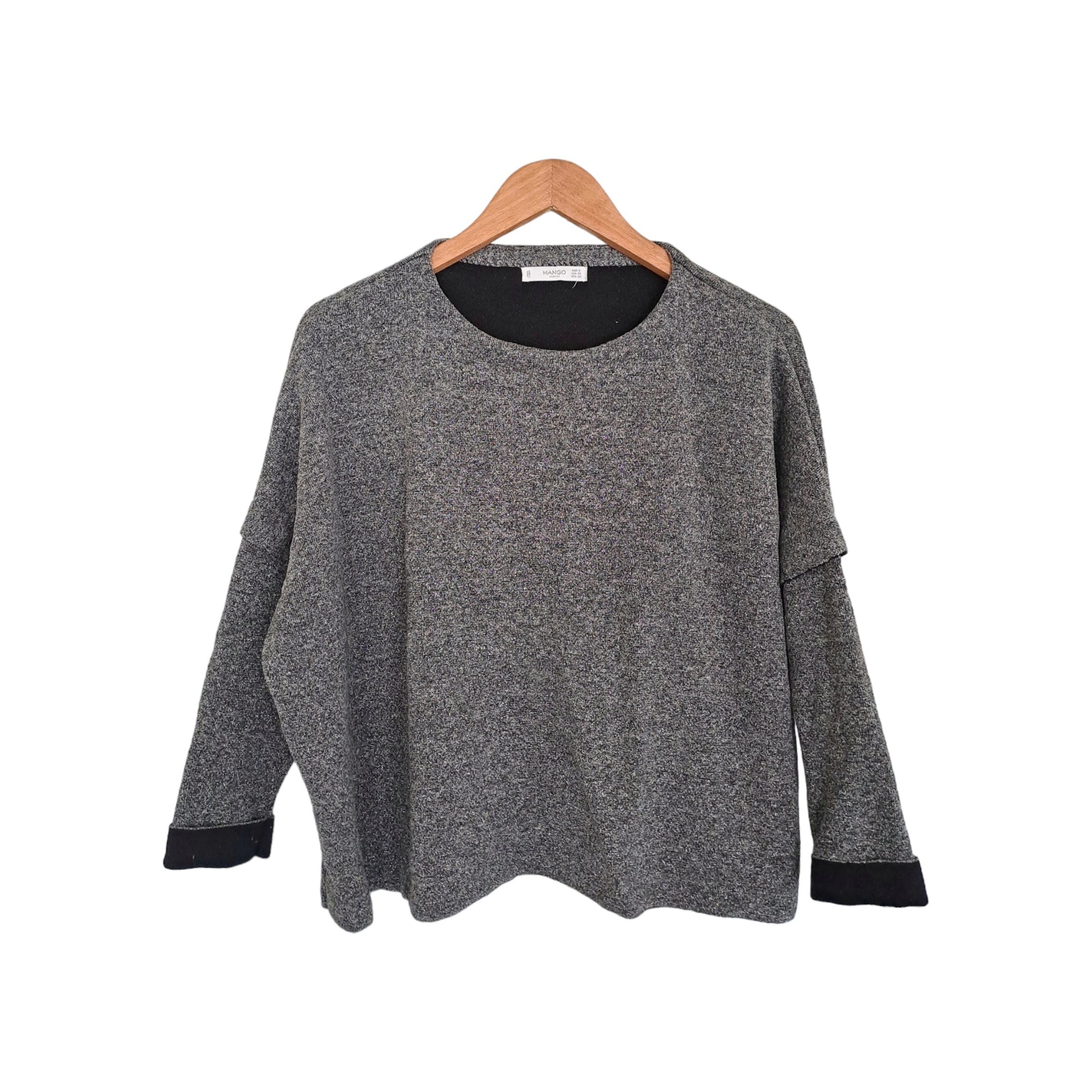 bolero style sweatshirt