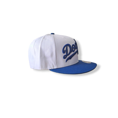 White-blue Dodgers Cap