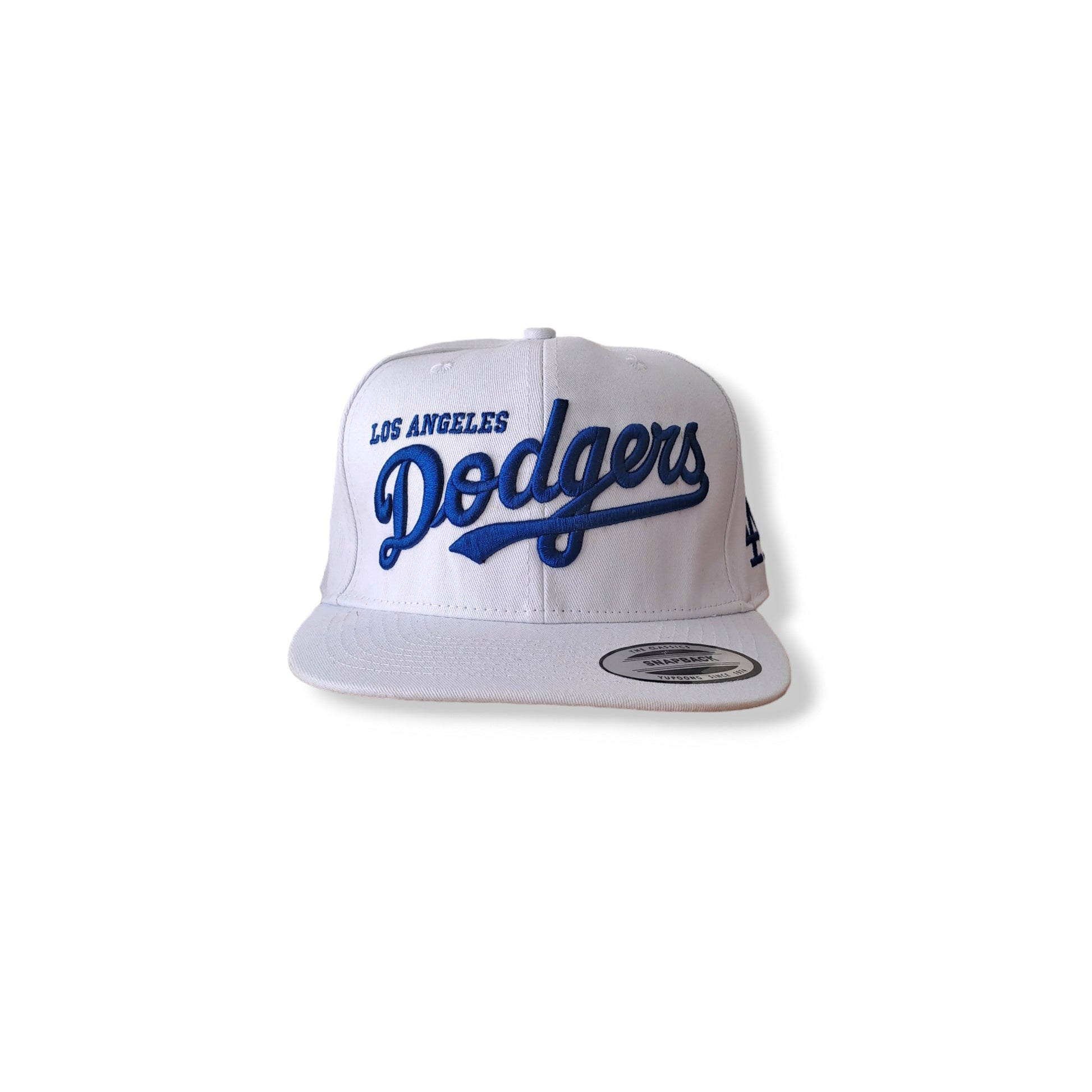 White L. A. Dodgers Cap