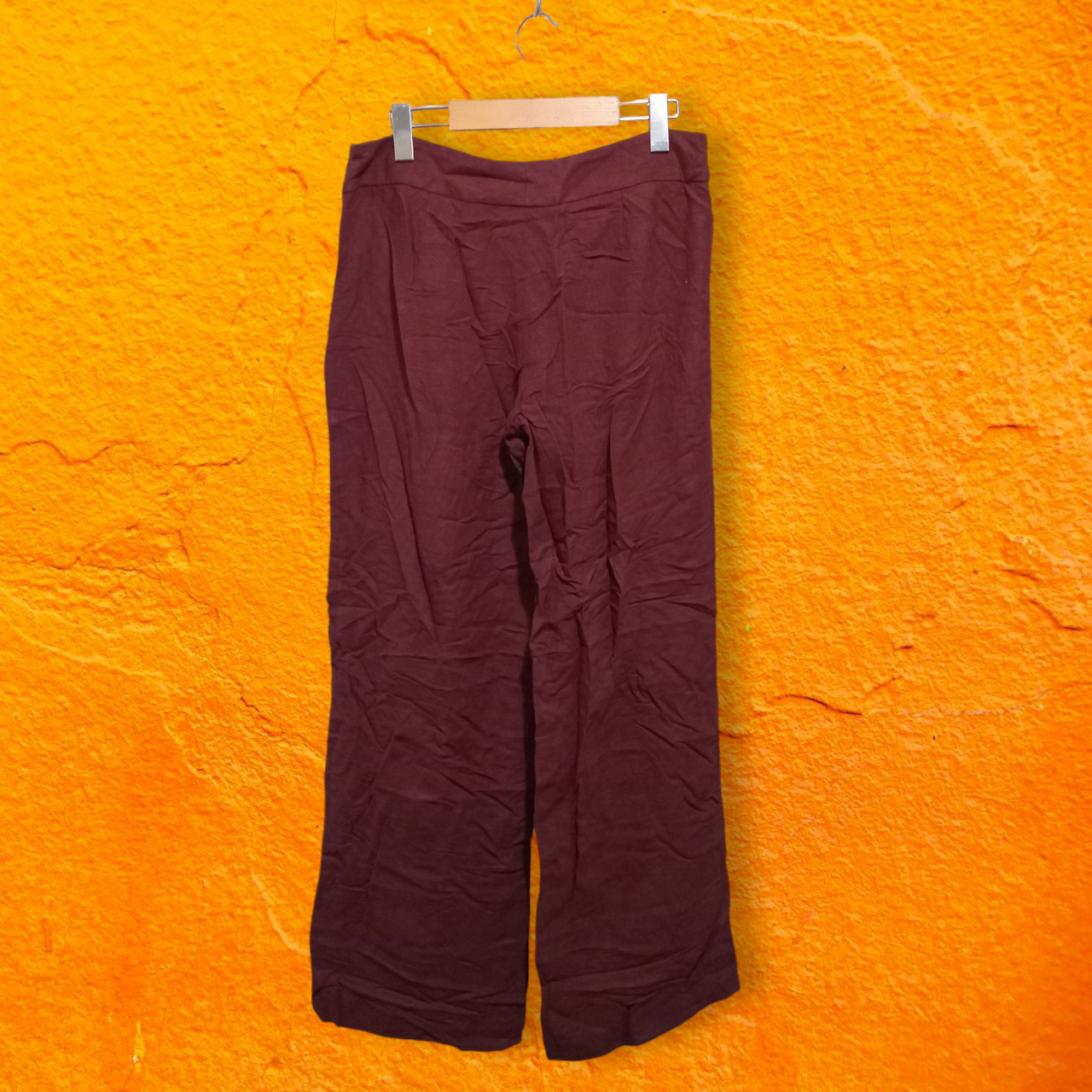 Burgundy Square Pants