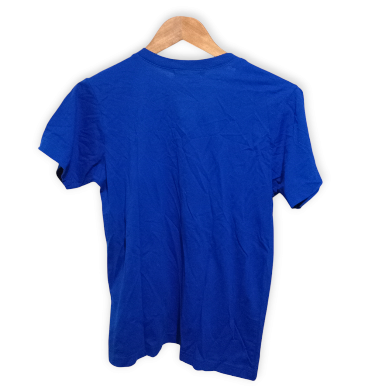 Blue V-neck Shirt